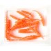 Рибальська силіконова приманка, Taipan Playstick, 2,0 дюйми, 20шт/уп, колір №09 Orange